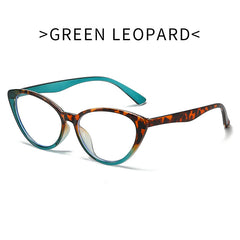 Classic Gothic Cat Eye Frame Computer Glasses