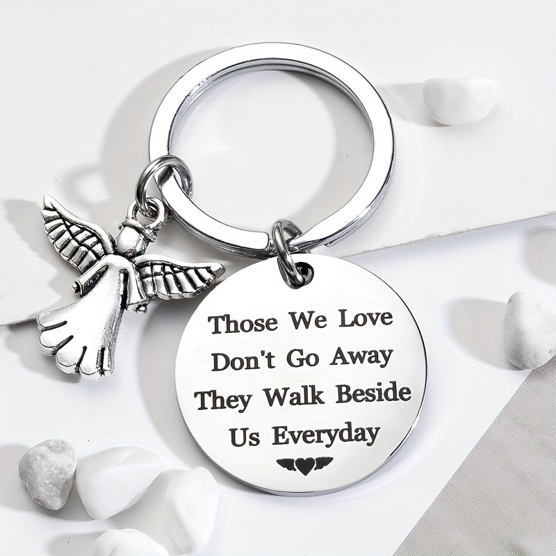 Stainless Steel Keychain for Bags Purses Backpacks - Perfect Gift