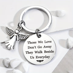 Stainless Steel Keychain for Bags Purses Backpacks - Perfect Gift