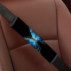 Bottom Large Butterfly Print Car Shoulder Cover