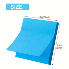 6pcs Macaron Sticky Notes 7 Memo Pad 300 Sheets