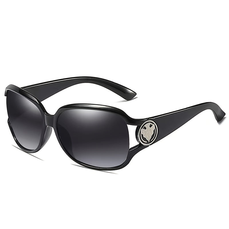 Women's Polarized Large Frame Driving Sunglasses UV Blocking
