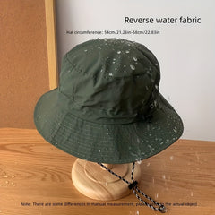 Waterproof Fisherman Hat with Storage Bag Basin Summer Quick dry Hat