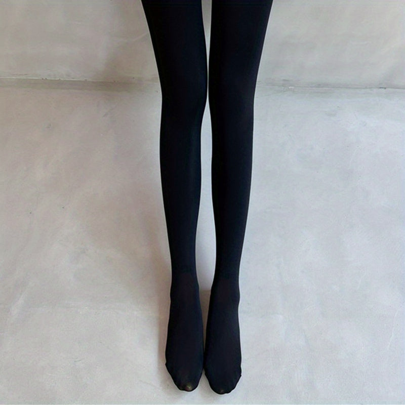 High Waist Slim Footed Pantyhose Women's Stockings