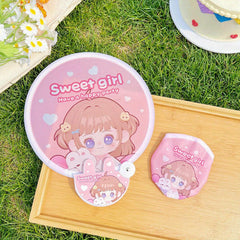 Mini Cloth Face Portable Fan Student