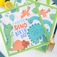 Dinosaur Party Boy's Birthday Decoration Supplies