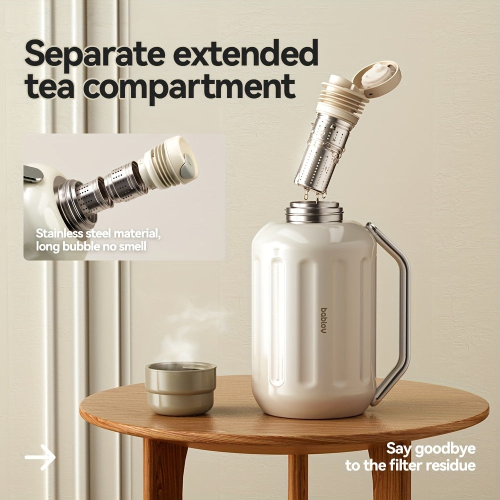 Large Capacity Insulated Water Kettle 33oz Stainless Steel Leakproof Bottle
