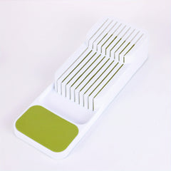 Knife Block Holder Drawer Storage Box Organizer Insert