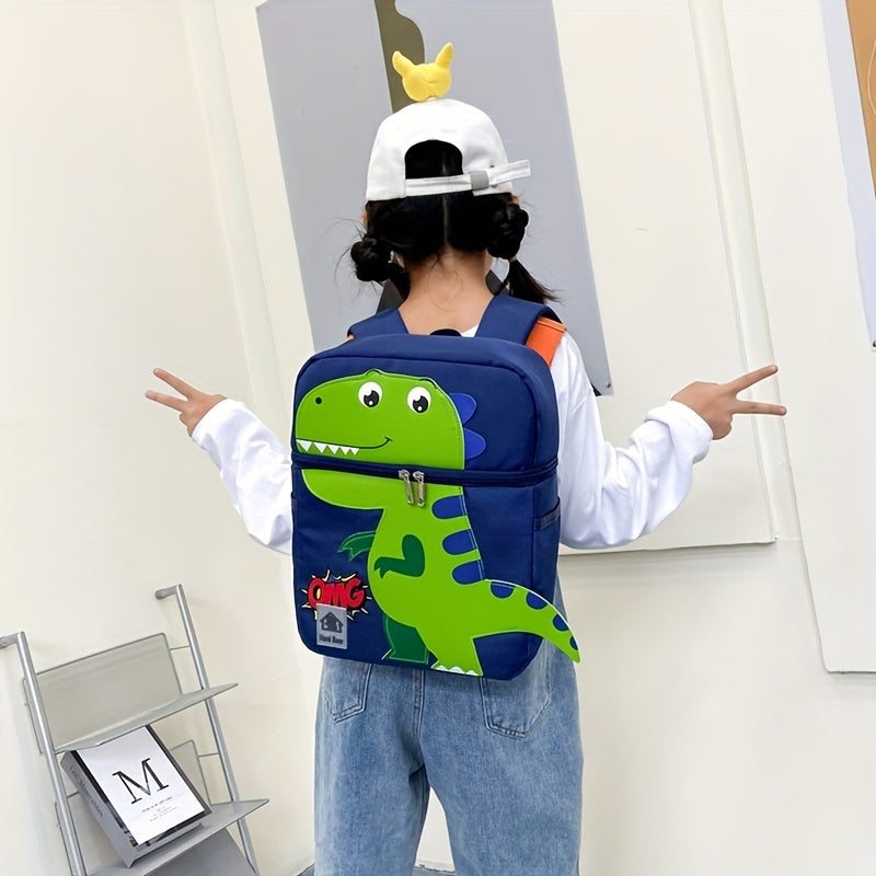 Dinosaur Kindergarten Schoolbag Boy Girl Anti Lost Backpack