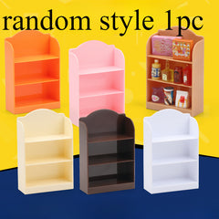 Mini Supermarket Shelf Decoration with Tiny Food Items