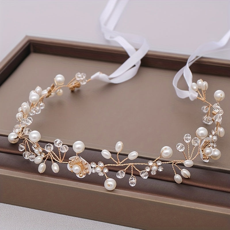 Teen Flower Headband Hair Accessories for Wedding Party