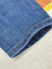 Boys Ripped Jeans Casual Elastic Waist Denim Pants Kids Clothes