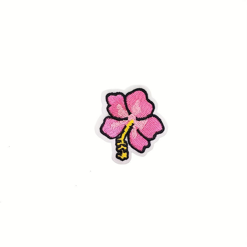 20pcs Cactus Embroidered Patch DIY Clothing Jacket Dress Accessories