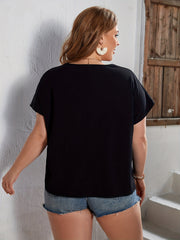  Geometric Print Short Sleeve Tee