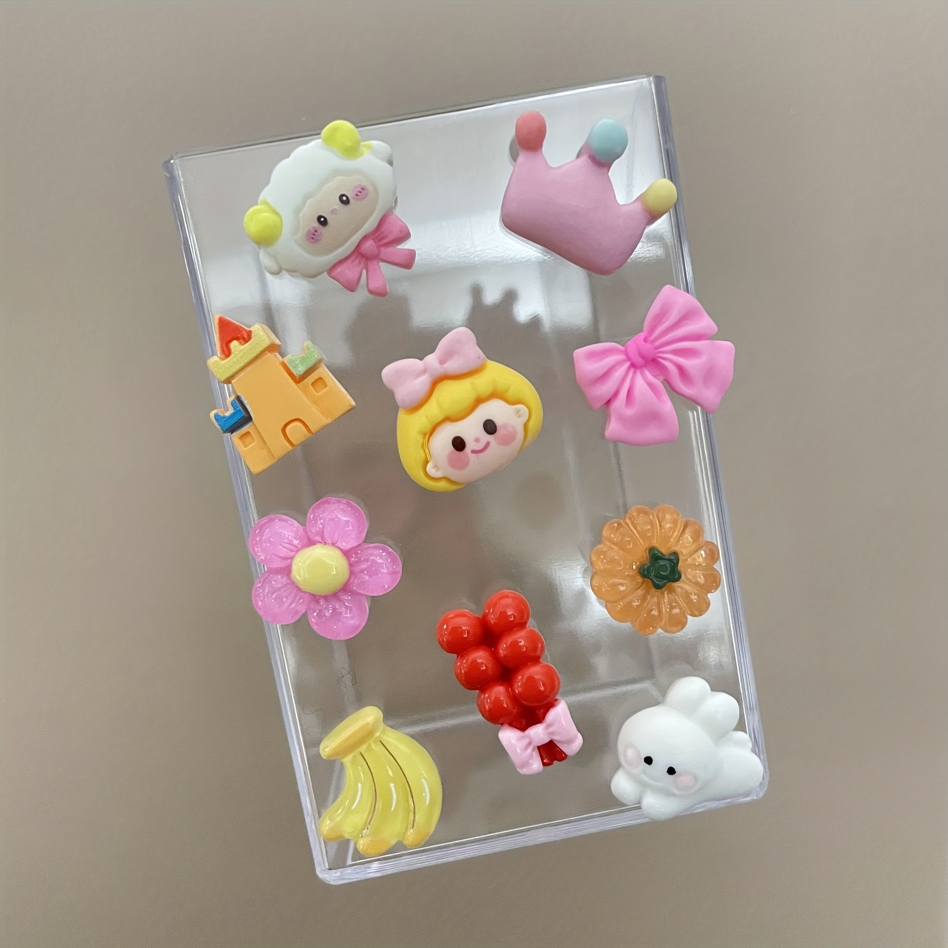 Cartoon Cream Glue Resin Jewelry Patches DIY Accessories