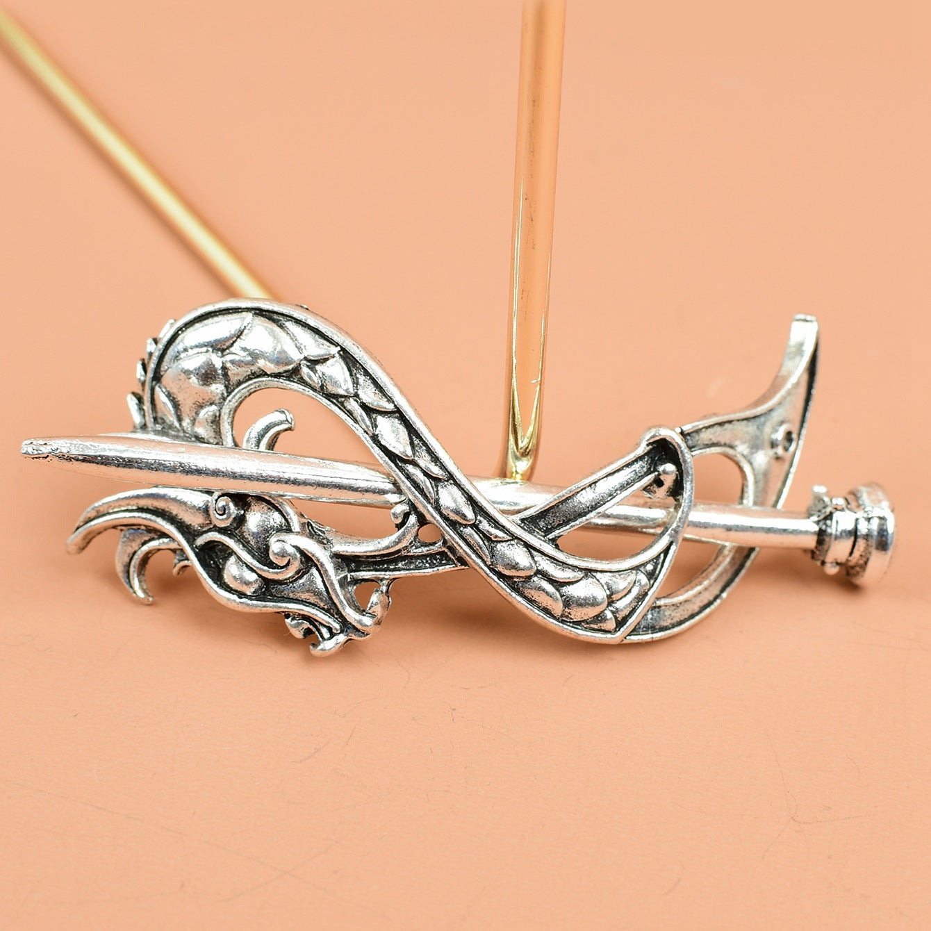 Monster Hair Slide Nordic Vintage Headwear Non Slip Accessory