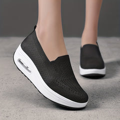 Women's Casual Mesh Air Cushion Sports Shoes Lightweight Walking Shoes