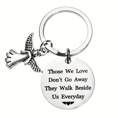 Stainless Steel Keychain for Bags Purses Backpacks - Perfect Gift