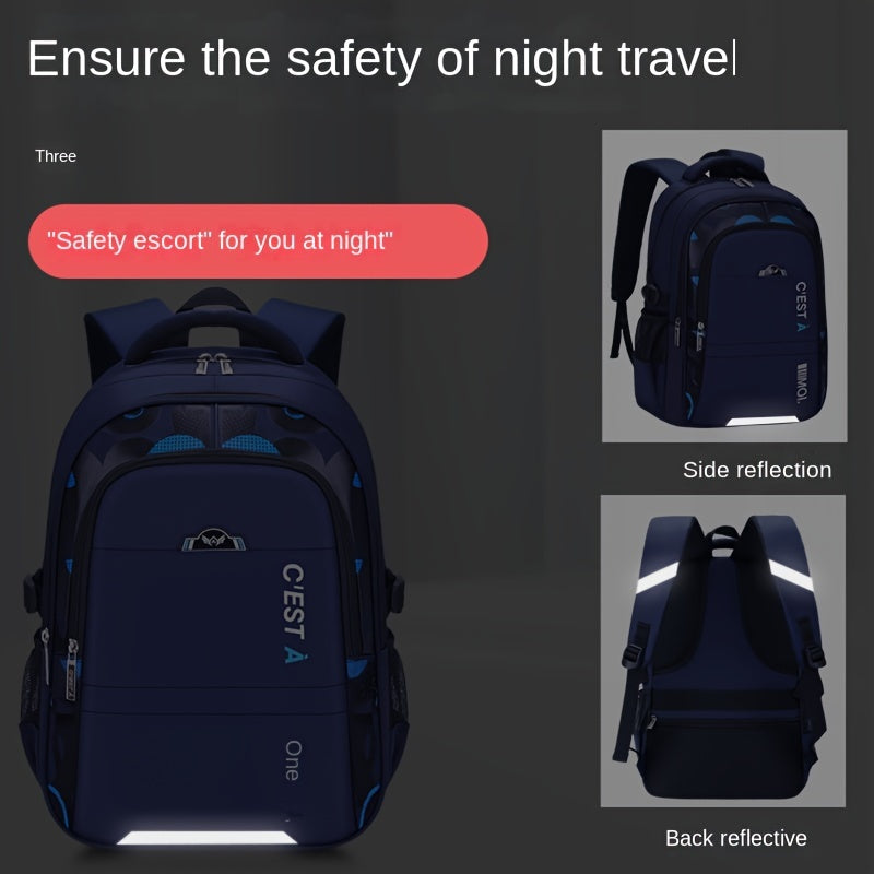 Large Capacity Waterproof Schoolbag for Primary Student