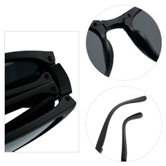 Men's Folding Polarized Sunglasses TR90 Material UV Resistant