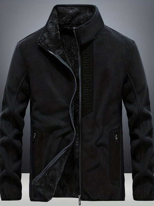 Men's Sherpa Lined Zip Up Jacket