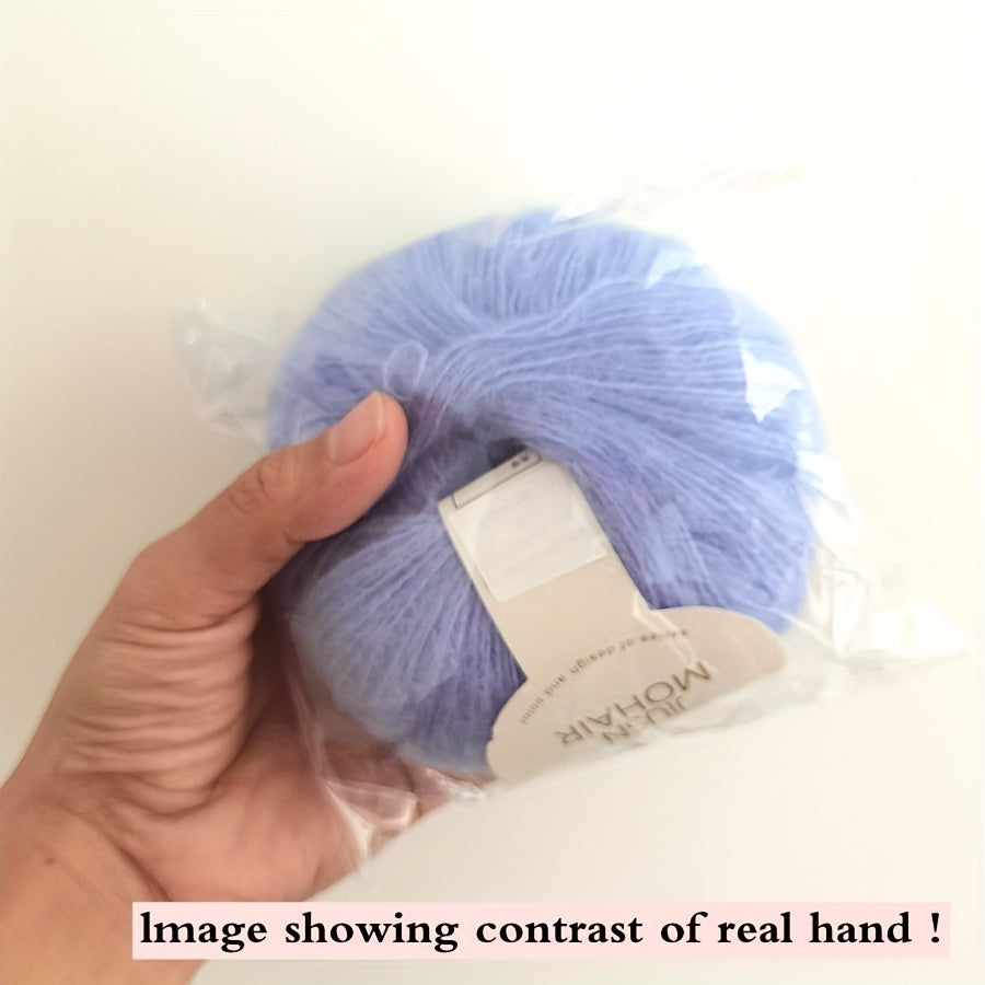 25g Mohair Yarn Crochet Wool Thread for Knitting Sweater Shawl