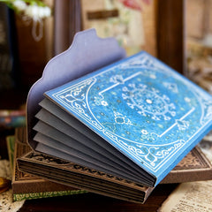 60pcs Retro European Type Writable Diary Landscaping Paper