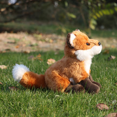 Emulational Fox Plush Toy for Kids - Birthday Gift Not Animal Fur