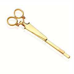 Scissors Shape Hair Clip Bobby Pin Metal Side Clip Hair Accessories for Women