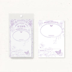 40pcs Memo Pad Fresh Good-looking Journal DIY Material Bottoming