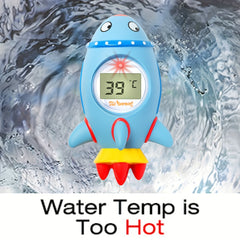 Baby Bath and Room Thermometer Easy Read Floating Bath