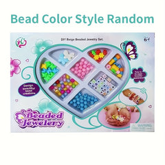 DIY Charm Bracelet Making Kit 240pcs Beads Chains Craft Girls Gift Set