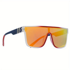 Y2K Sports Sunglasses American Flag UV400 For Cycling Fishing