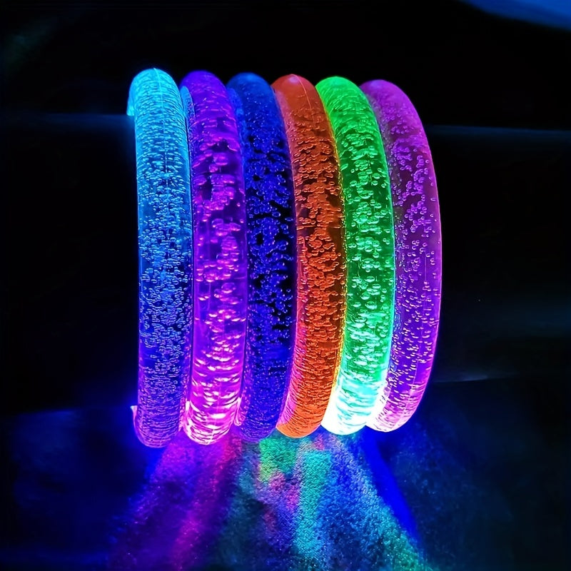 Acrylic Glitter Bracelet LED Light Up Toy