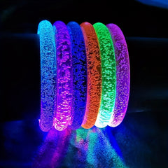 Acrylic Glitter Bracelet LED Light Up Toy