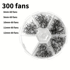 5D Fan-Shaped Premade Eyelash Fans for Salon Use