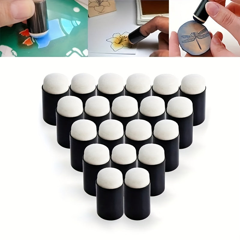 10pcs Sponge Finger Daubers Foam Finger Painting Set DIY Resin Craft