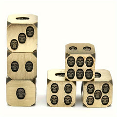 6pcs Solid Dice Set for Cosplay Board Game Halloween Christmas