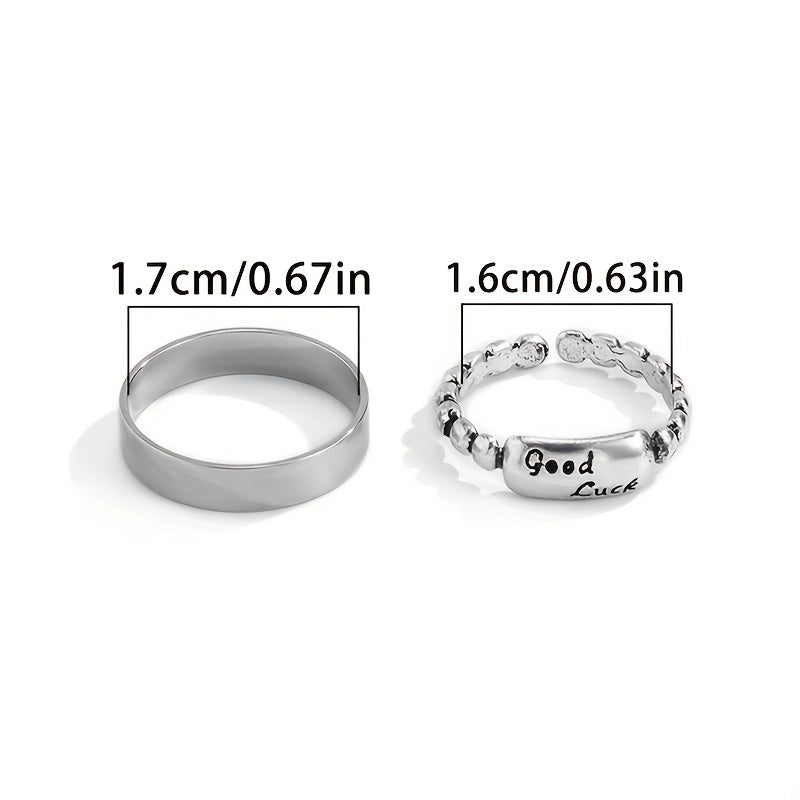 Vintage Boho Style Toe Ring Set Adjustable Foot Ring Set