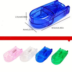 Pet Pill Cutter and Storage Box for Dogs