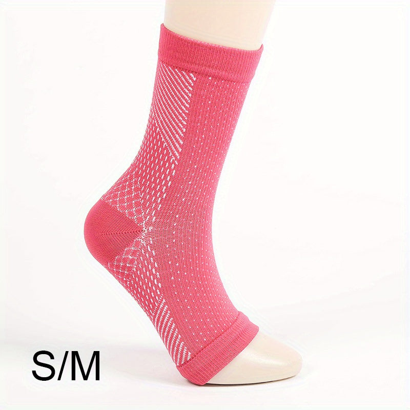 Compression Ankle Support Socks for Sports Recovery and Pain Relief