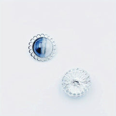 5pcs Hand Stitched Button Inlaid Diamond Pearl DIY Accessory