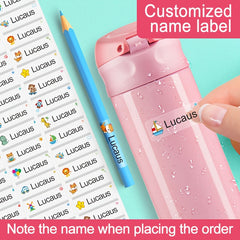 240pcs Precision Transparent Waterproof Labels for School & Office