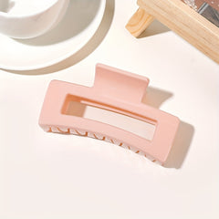 Set of 6 Minimalist 8 Solid Hair Claw Clips