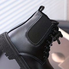 Girls Ankle High Zipper Boots for Parties