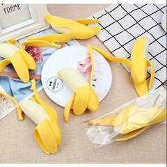 Banana Pinch Toy Venting Banana Toy Prank Decompression Table Toys