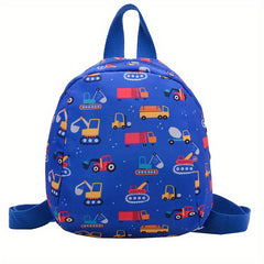 Excavator Print Lightweight Backpack for Kids