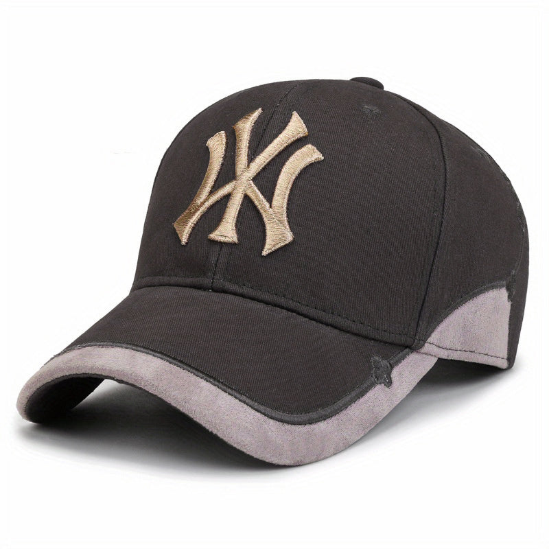 Embroidered Casual Baseball Cap Men's Sun Hat