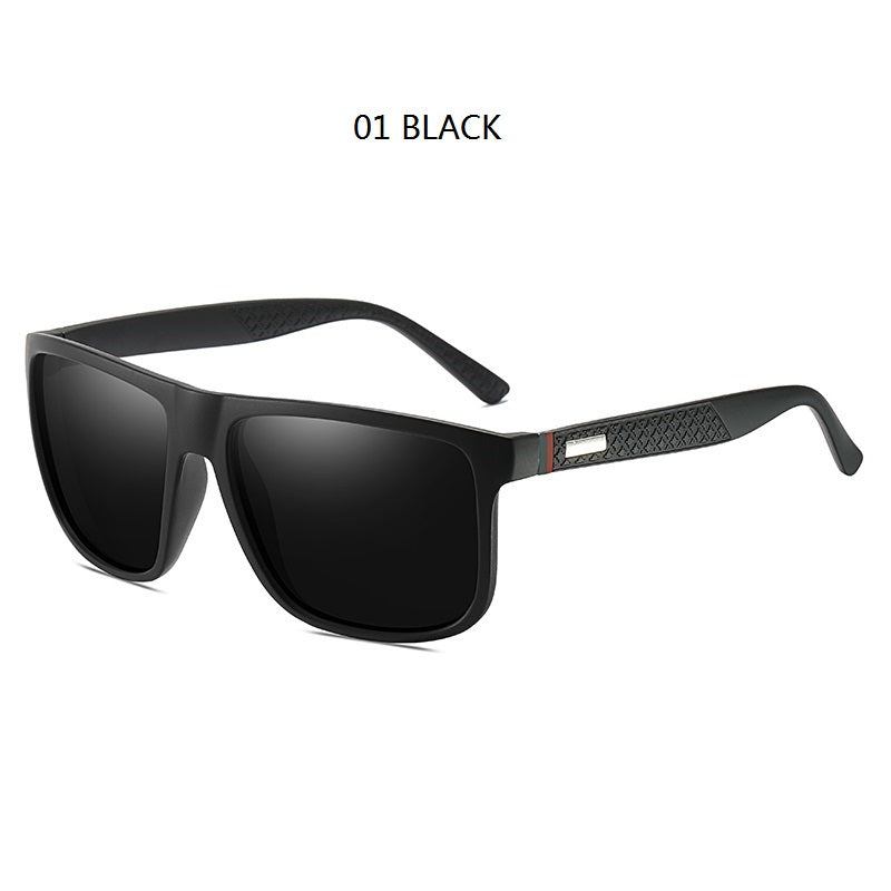 Men's Vintage Square Polarized Sunglasses UV400