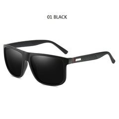 Men's Vintage Square Polarized Sunglasses UV400